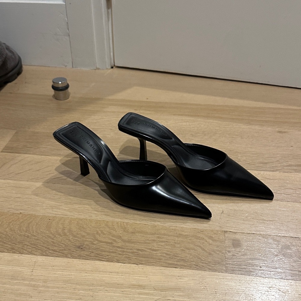 PRIMARK Elegant Black Women's Heel Mules size 5